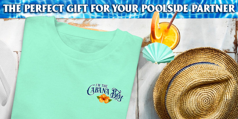 Men's I'm The Cabana Boy T-Shirt up to size 4XL. The Perfect Gift for Your Poolside Partner, Your Cabana Boy.