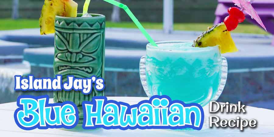 Island Jay Blue Hawaiian Recipe - Drink Tutorial #2