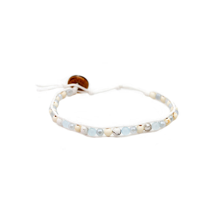 Lotus & Luna Crystal Waters Ocean Single Bracelet