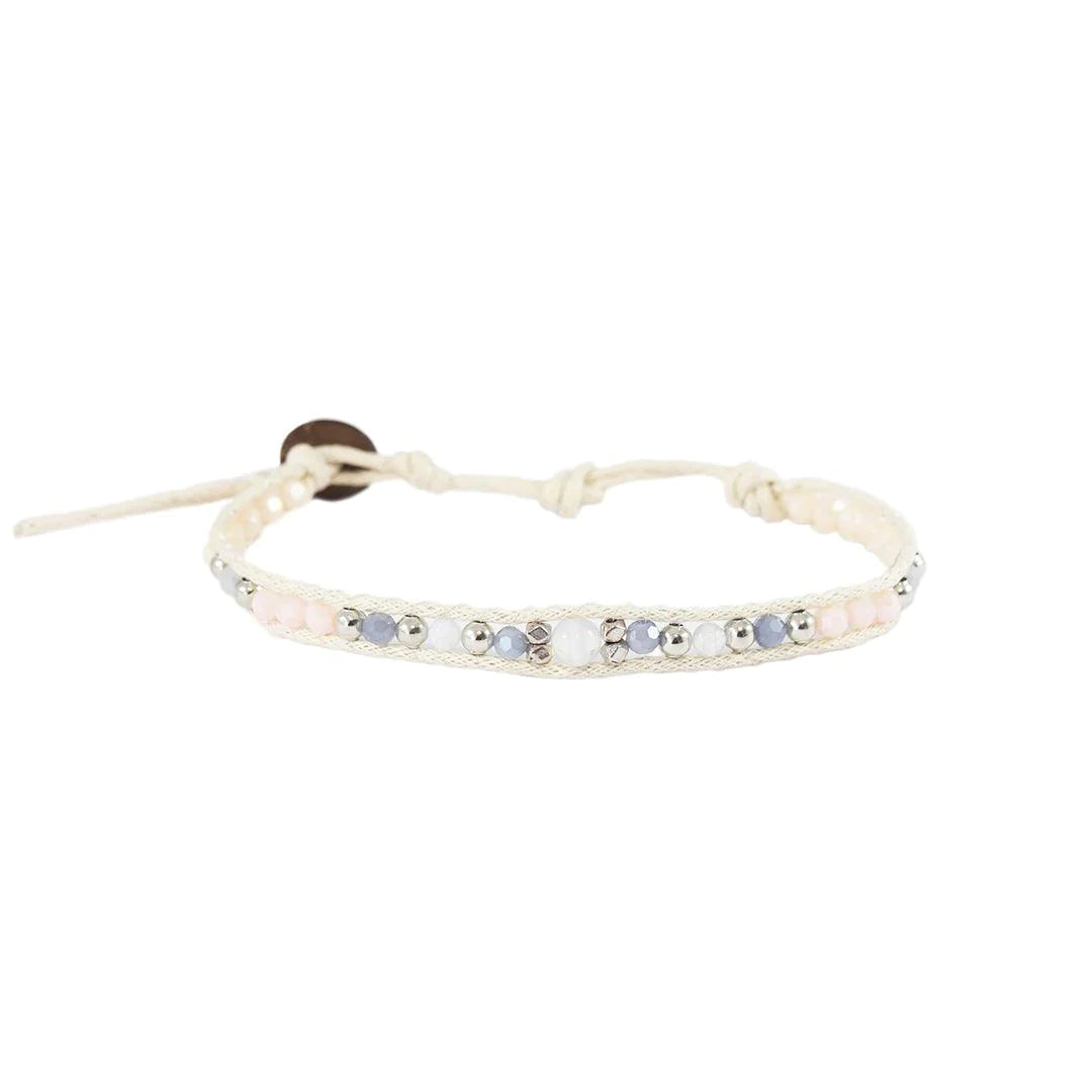 Lotus & Luna Third Eye Tells No Lie Moonstone Bracelet