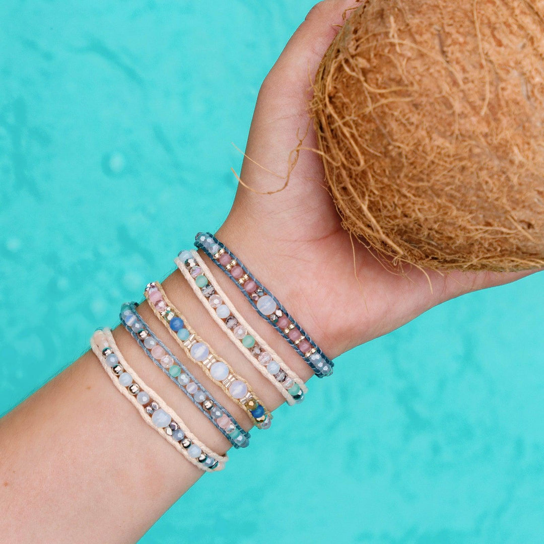 Lotus & Luna Third Eye Tells No Lie Moonstone Bracelet