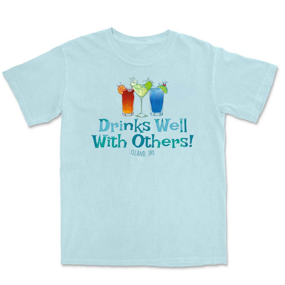 Drinks Well With Others Men's T-Shirt