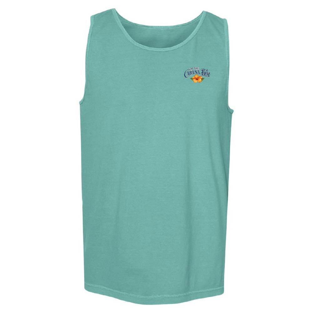 T-shirt with I'm the Cabana Boy design on the front