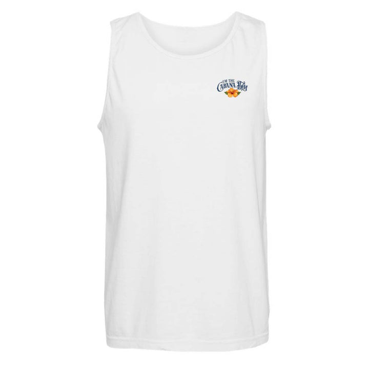 T-shirt with I'm the Cabana Boy design on the back