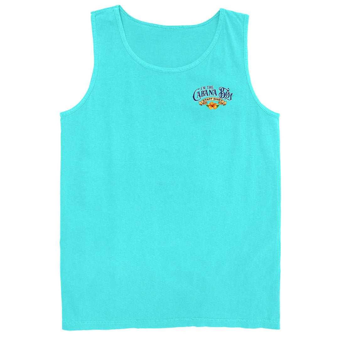 T-shirt with I'm the Cabana Boy design on the front