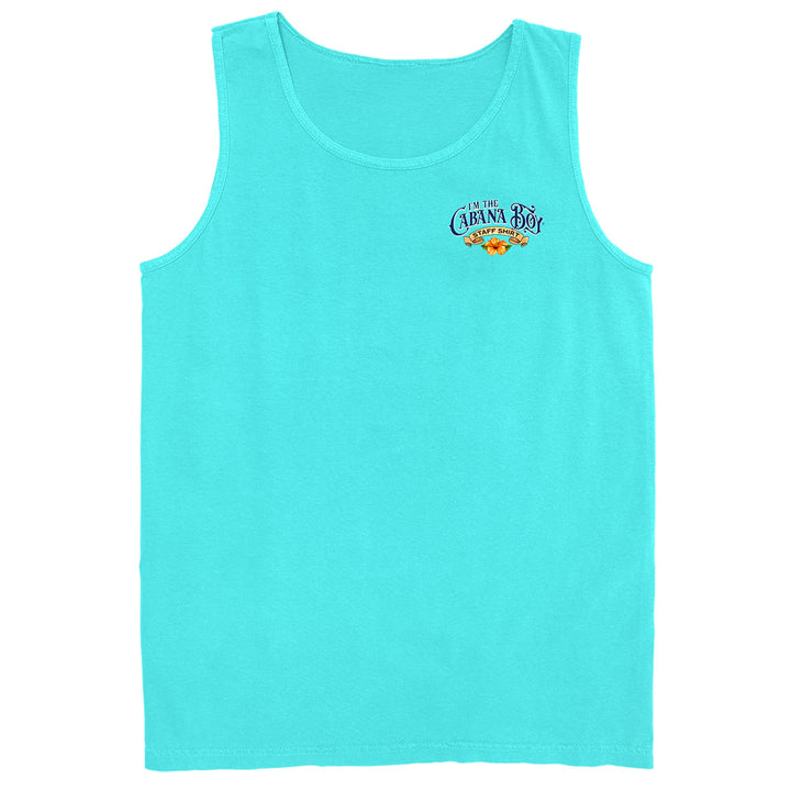 T-shirt with I'm the Cabana Boy design on the front
