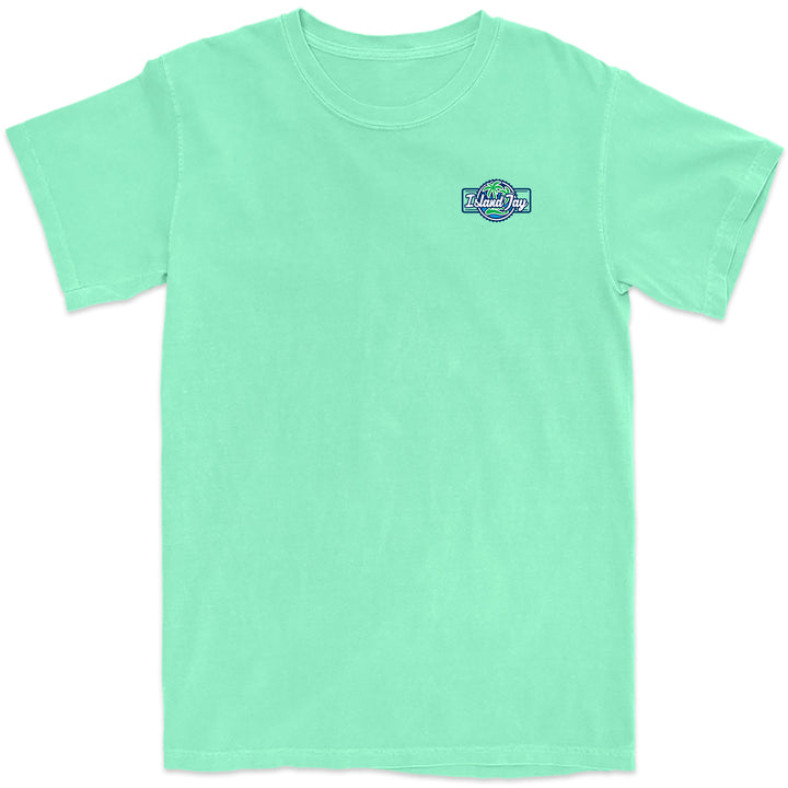 Saltwater Heals Everything T-Shirt Island Reef Green