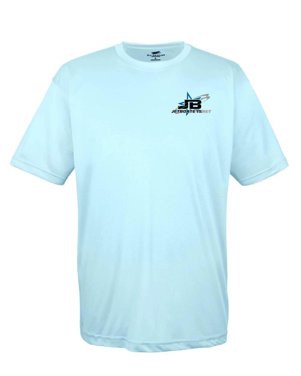 Jetboaters.Net Logo (Blue) - UV 50 UPF Performance Short Sleeve Shirt