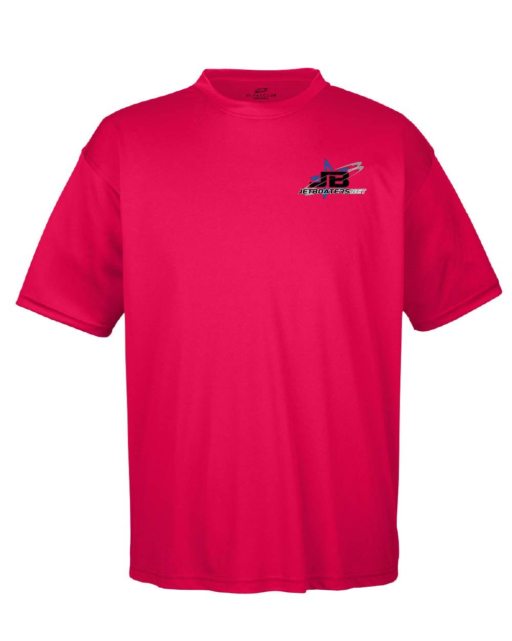 Jetboaters.Net Logo (Blue) - UV 50 UPF Performance Short Sleeve Shirt