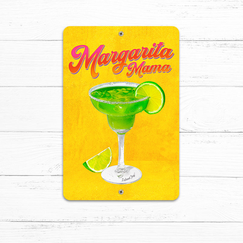 Margarita Mama 8" x 12" Beach Sign IslandJay