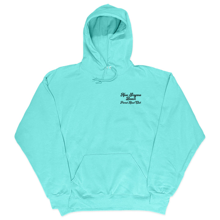 New Smyrna Beach Parrot Head Club Soft Style Pullover Hoodie