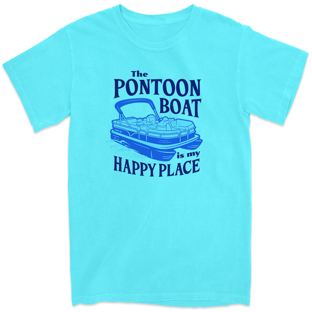 The Pontoon Boat Is My Happy Place T-Shirt