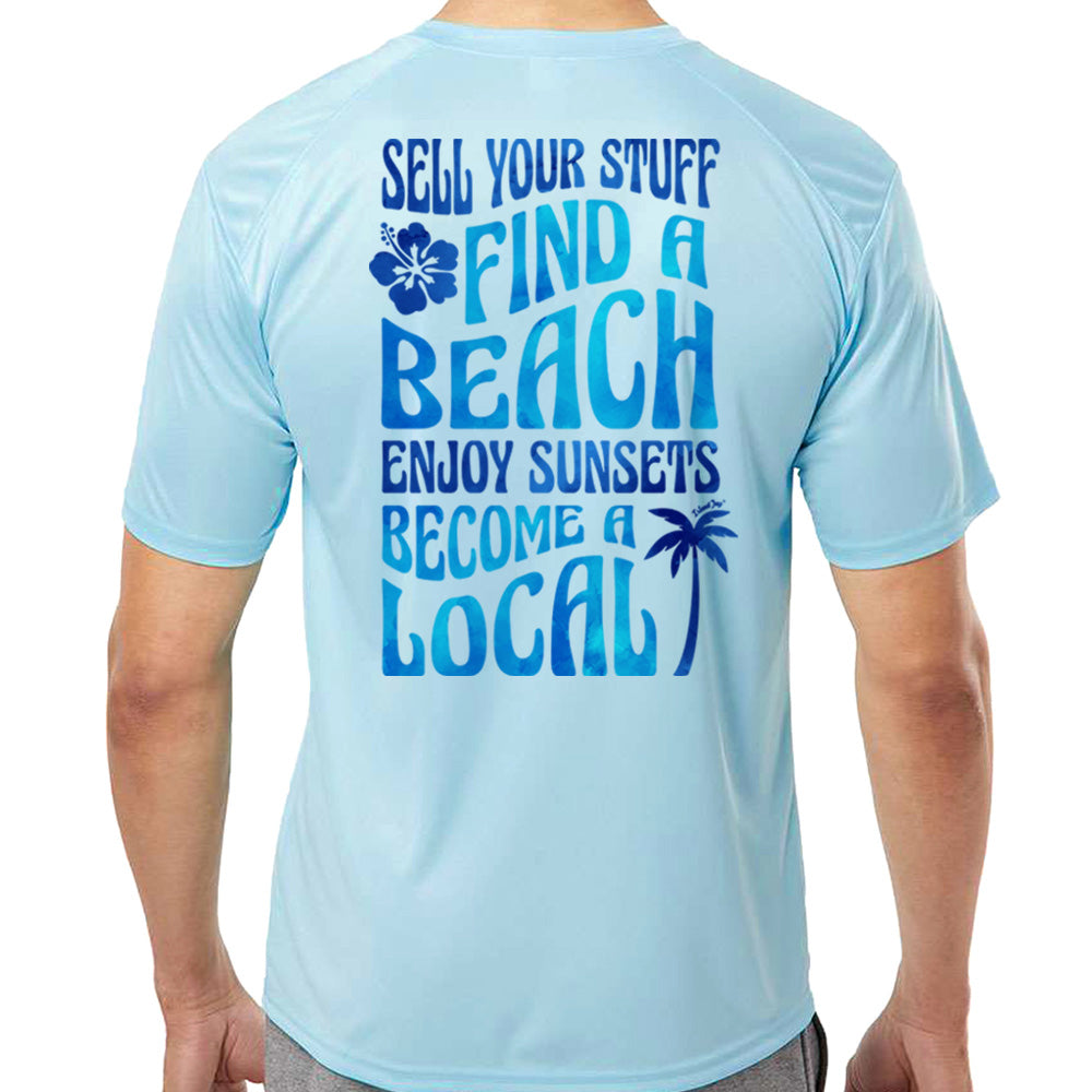 Sell Your Stuff & Become A Local UV Performance Shirt Ice Blue
