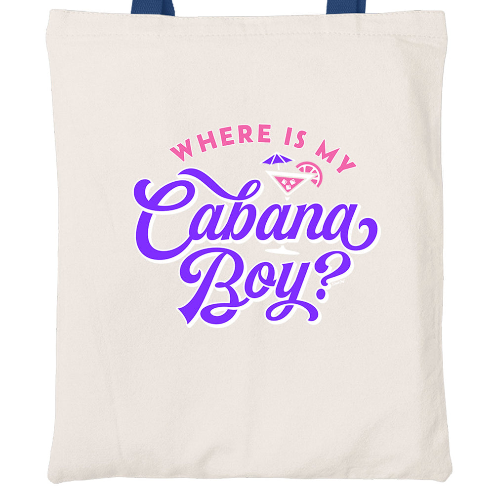 Where is My Cabana Boy Summer Holiday Tote Bag