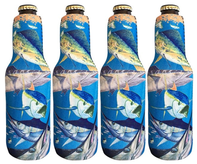 Bluewater Zippered Beer Bottle Cooler Sleeve