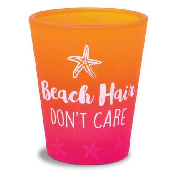 Cape Shore Beach Hair Don't Care Velvet Shot Glass- Closeout