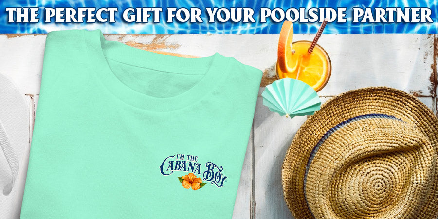 Men's I'm The Cabana Boy T-Shirt up to size 4XL. The Perfect Gift for Your Poolside Partner, Your Cabana Boy.