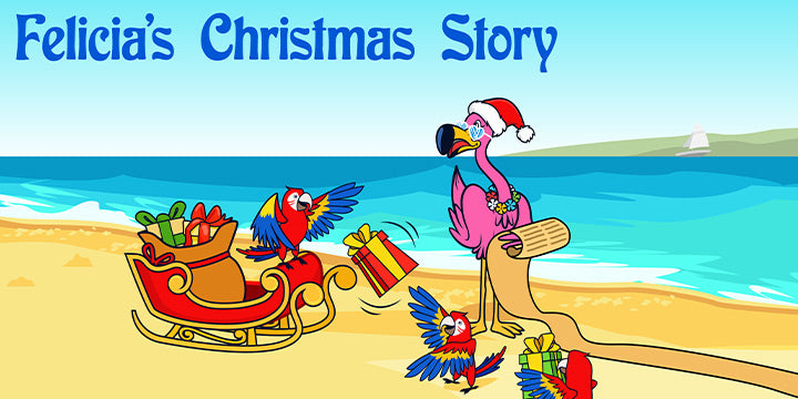 Felicia The Flamingo's Christmas Story Video