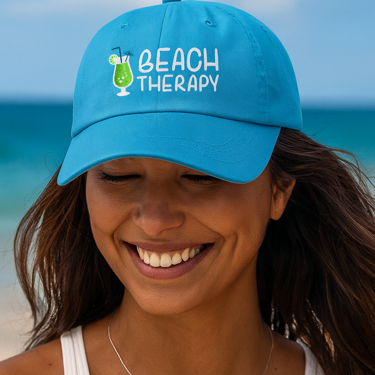 beach inspired caps, fedoras, safari hats, and visors with unique designs.