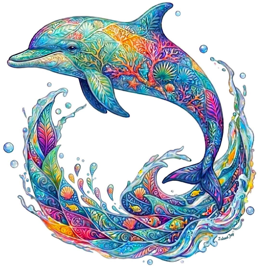 Coral Dolphin Mosaic Collection