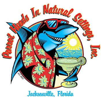 Parrot Heads In Natural Settings T-Shirts