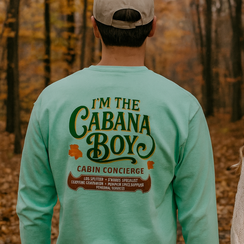 Men's Long Sleeve Beach T-Shirts with many tropical designs.