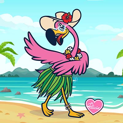 Felicia The Flamingo Clothing & Accessories