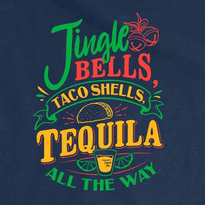 Jingle Bells Taco Shells T-Shirts