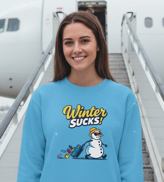 Winter Sucks Snowman