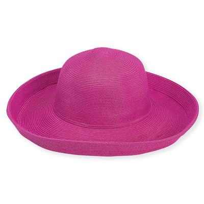 Ladies Up Brim Hat with 50+ UPF Pink