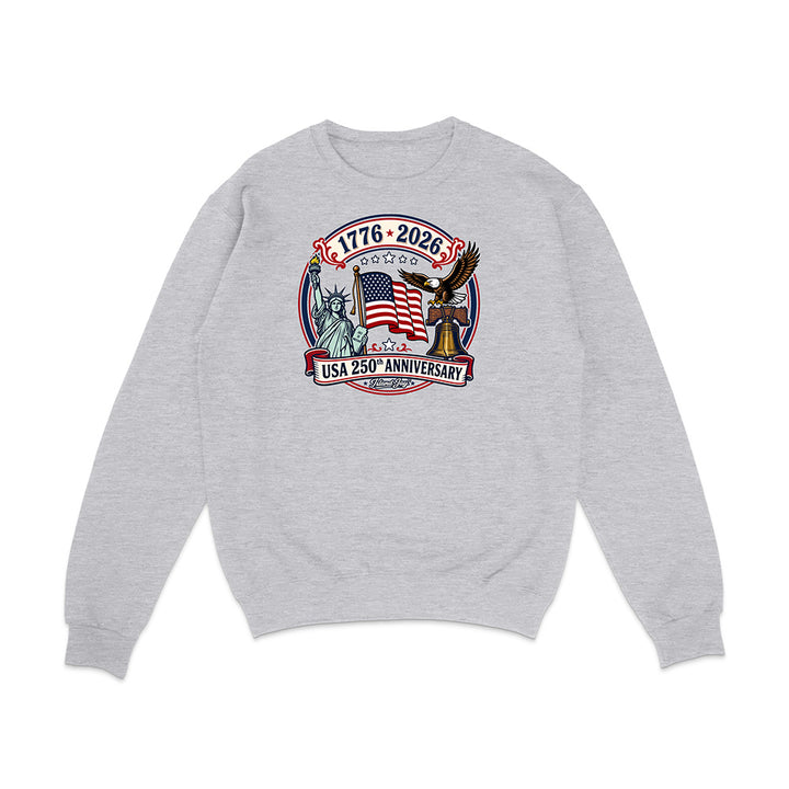 250th US Anniversary Statue Of Liberty & Eagle Sweatshirt
