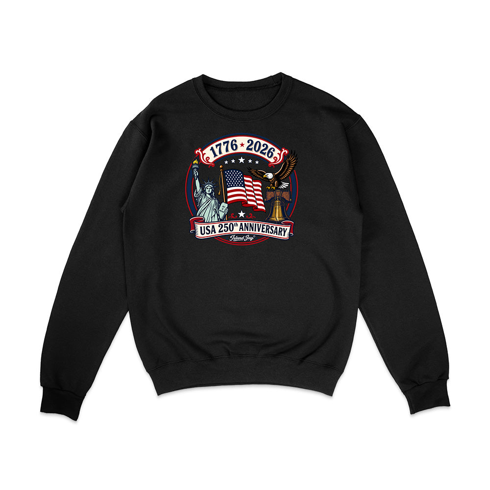250th US Anniversary Statue Of Liberty & Eagle Sweatshirt