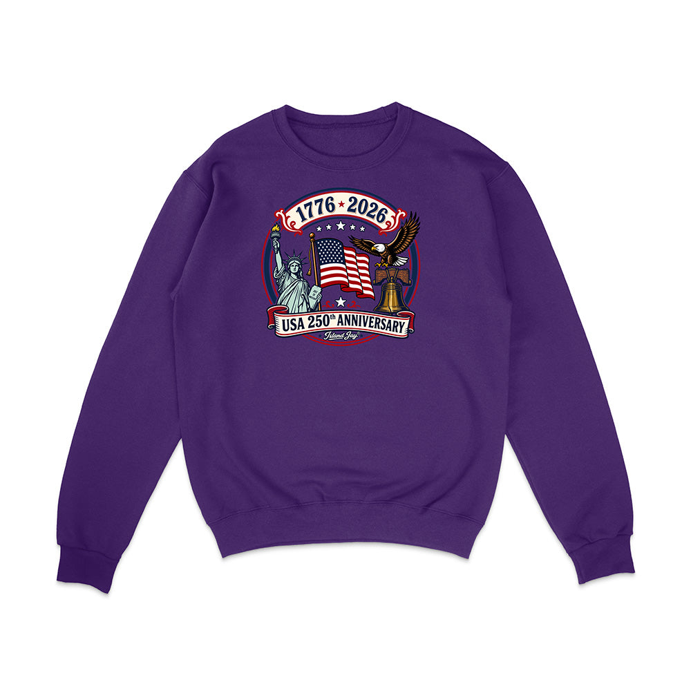 250th US Anniversary Statue Of Liberty & Eagle Sweatshirt