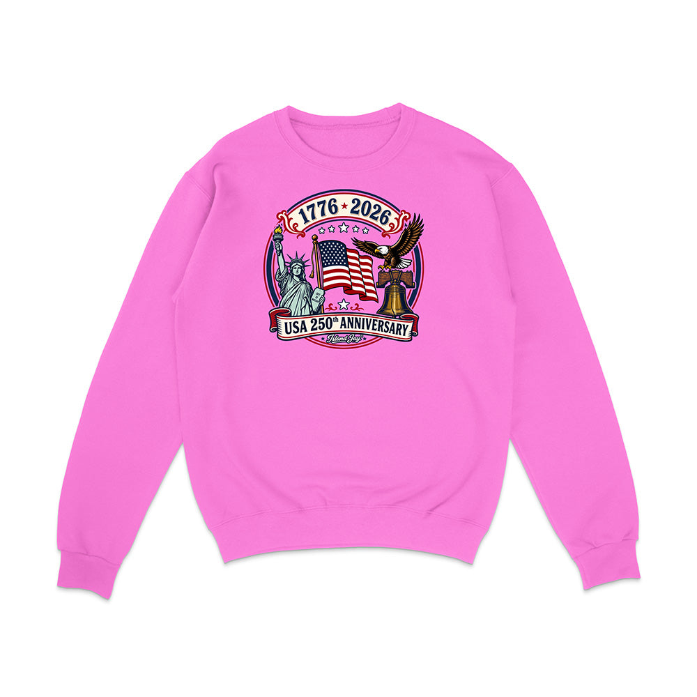 250th US Anniversary Statue Of Liberty & Eagle Sweatshirt