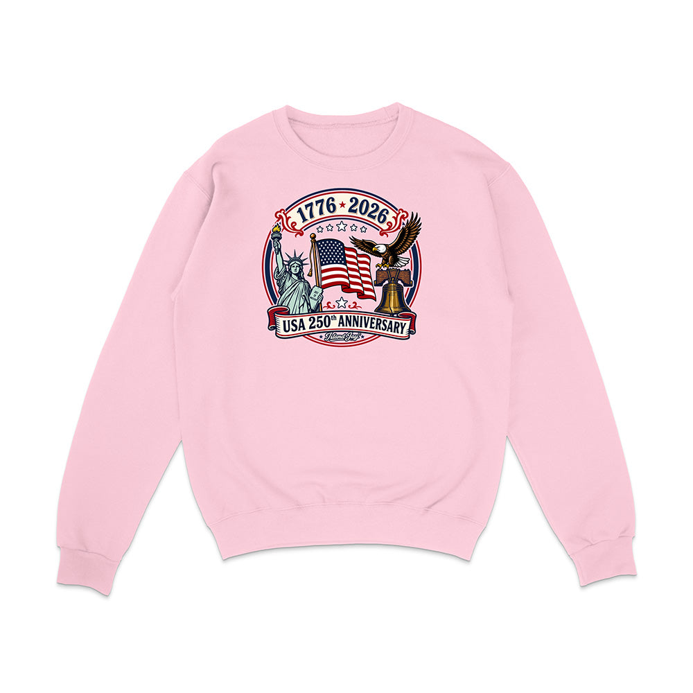 250th US Anniversary Statue Of Liberty & Eagle Sweatshirt
