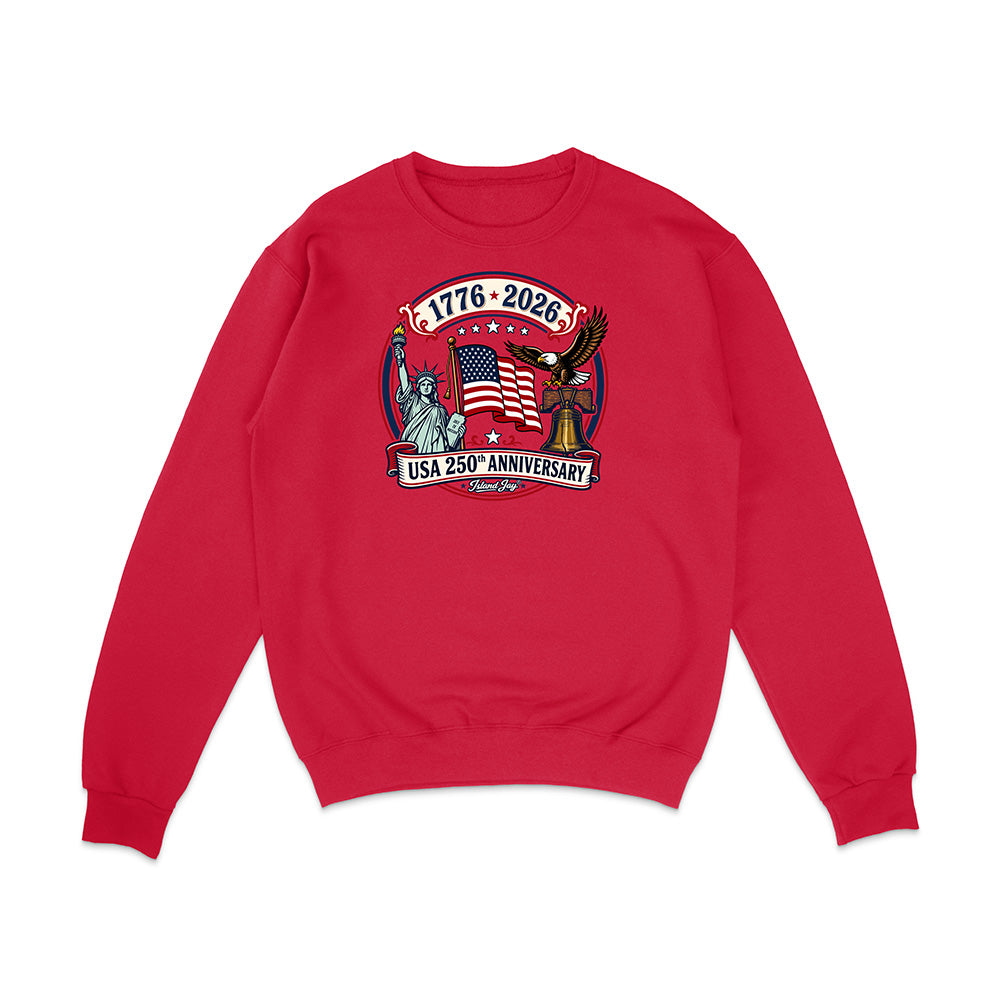 250th US Anniversary Statue Of Liberty & Eagle Sweatshirt