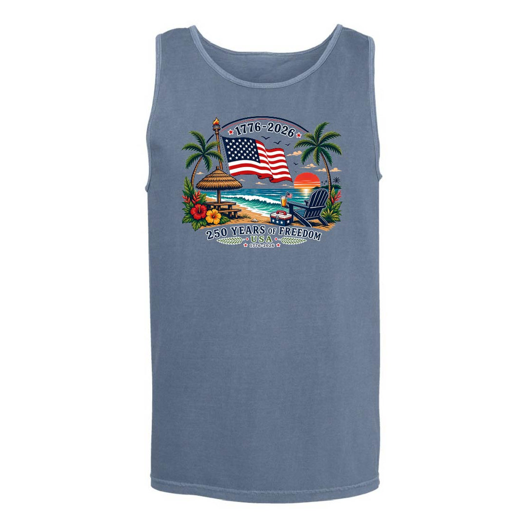 250th US Anniversary tropical edition tank top