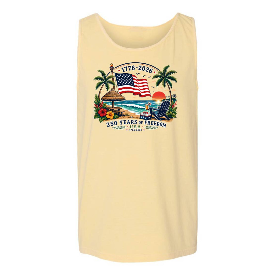250th US Anniversary tropical edition tank top