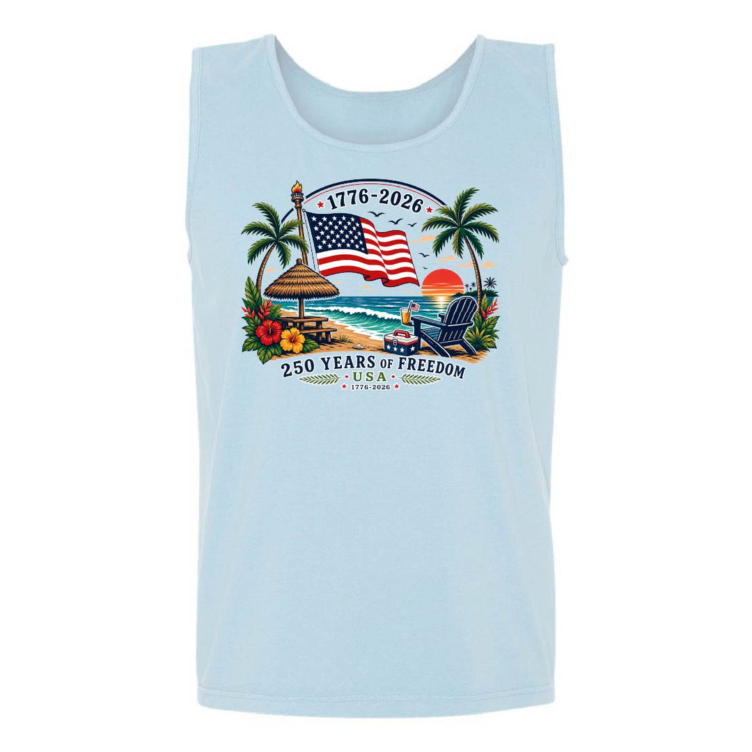 250th US Anniversary tropical edition tank top