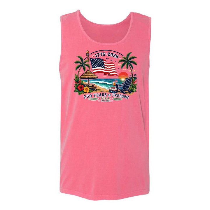 250th US Anniversary tropical edition tank top