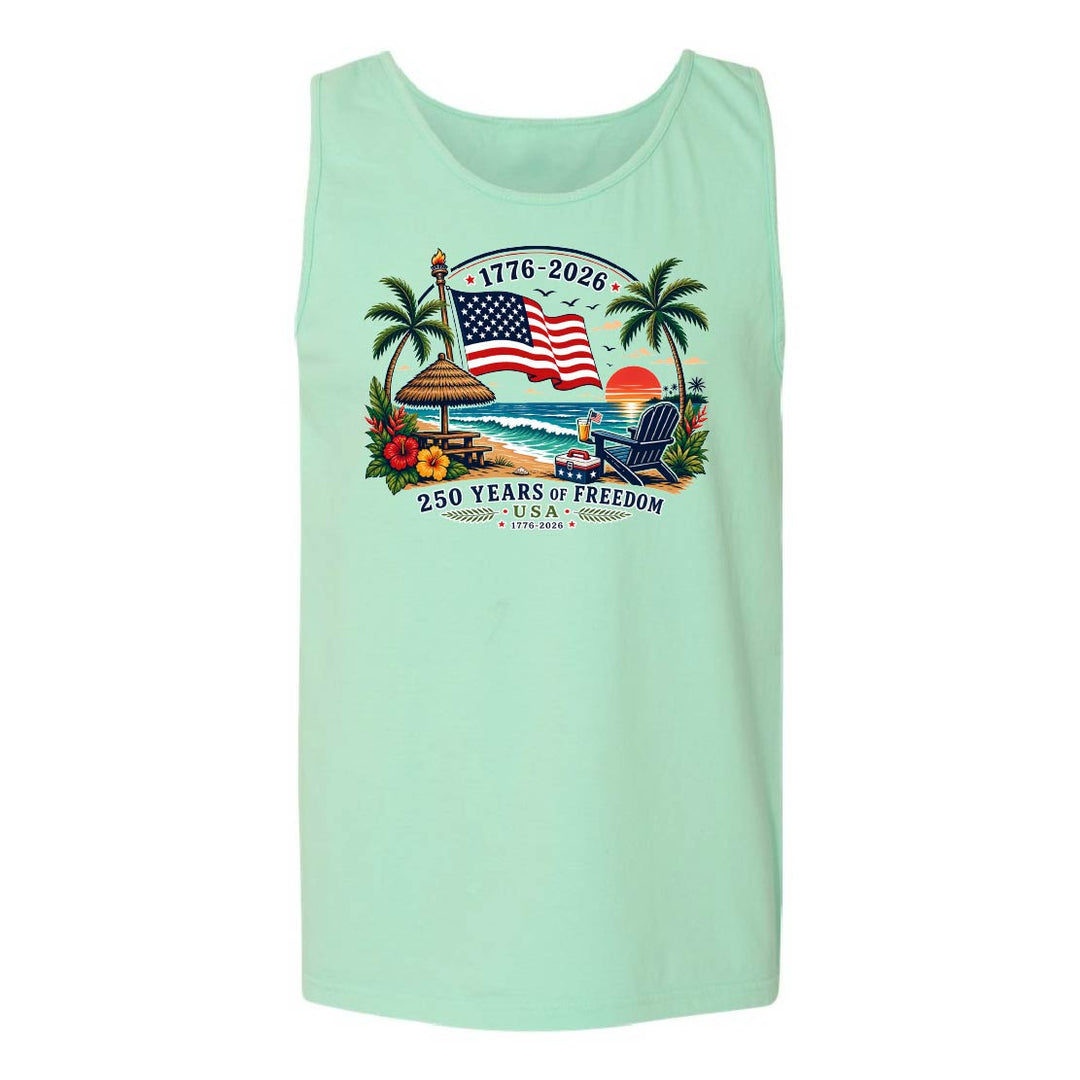 250th US Anniversary tropical edition tank top