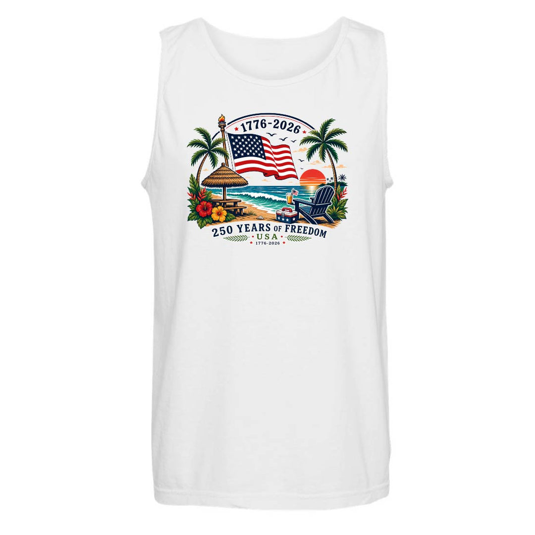 250th US Anniversary tropical edition tank top
