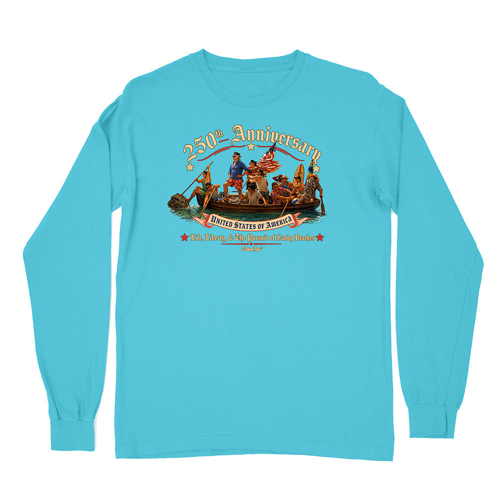 US 250TH Long Sleeve shirt in blue