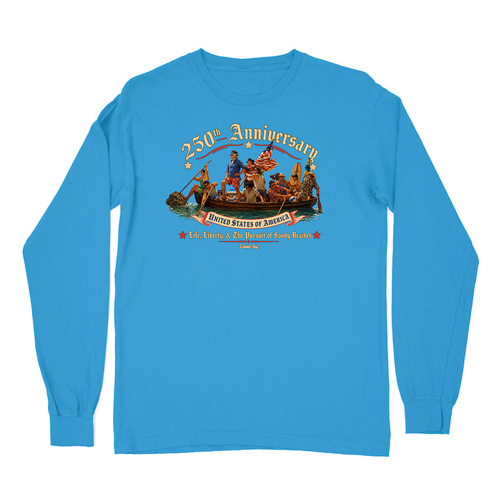 US 250TH Long Sleeve shirt in blue
