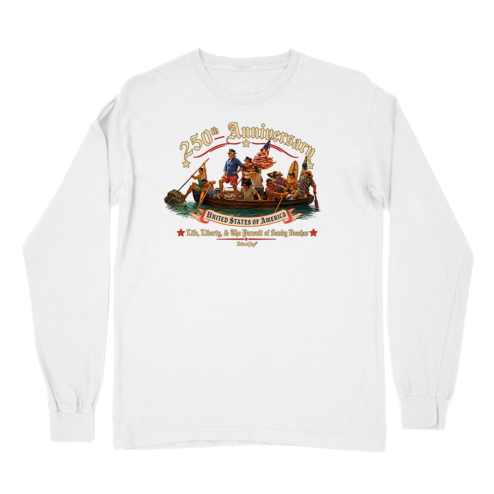 US 250TH Long Sleeve shirt in white