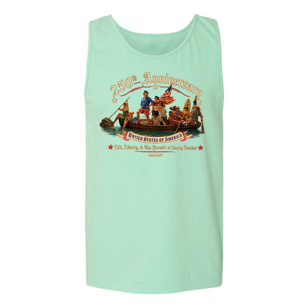 US 250th Anniversary Tank top in green
