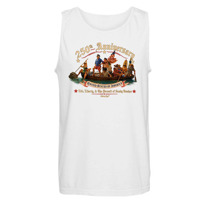 US 250th Anniversary Tank top in white
