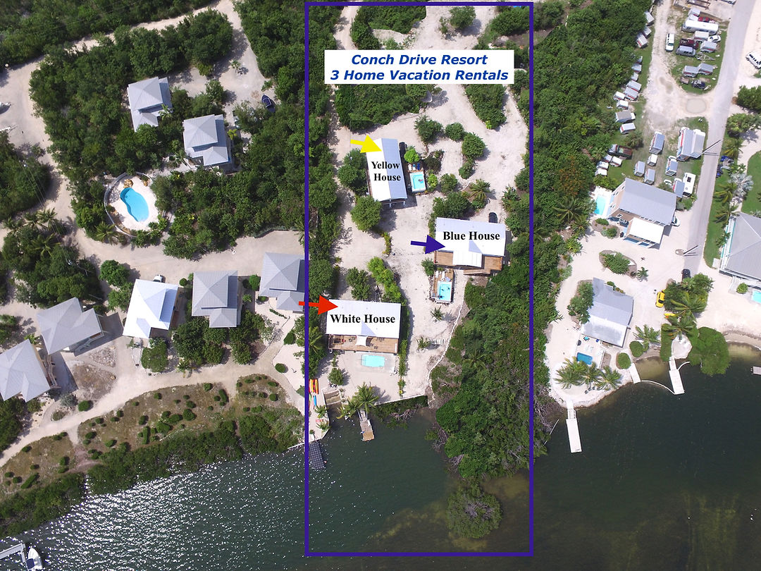 Florida Cudjoe Key White House Conch Drive