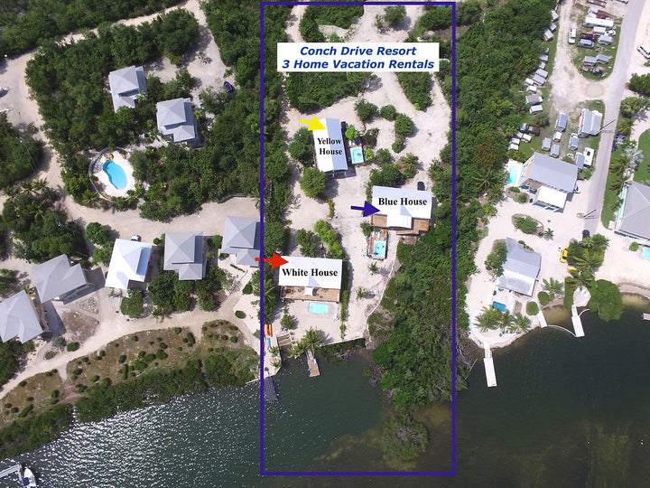 Florida Cudjoe Key White House Conch Drive