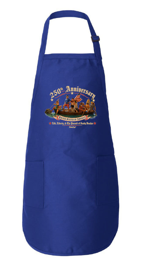 250th US Anniversary - Washington's Beach Landing Full-Length Apron